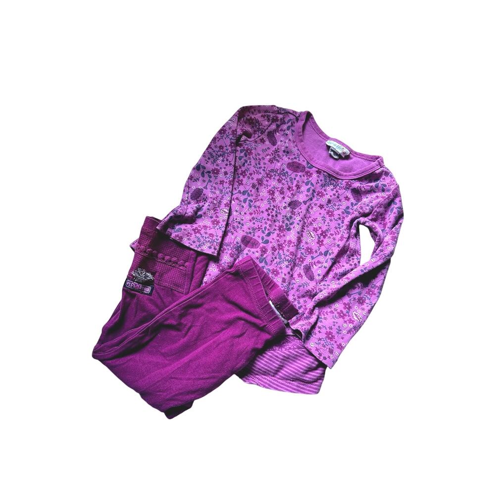 Naartjie Girls Floral Top & Pink Leggings - 18-24 Months